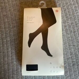 Blackout Black Tights